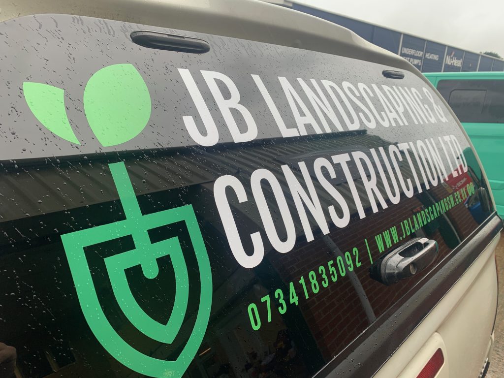 JB Landscaping & Construction Vehicle Graphics