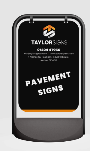 Personalised Pavement Signs